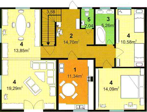 houseb110floor.jpg (32248 bytes)
